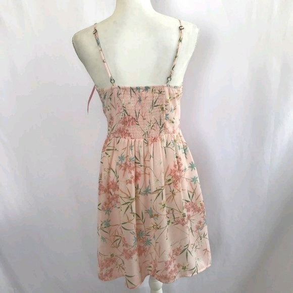 Xhilaration Pink Floral Dress - Picture 4 of 8